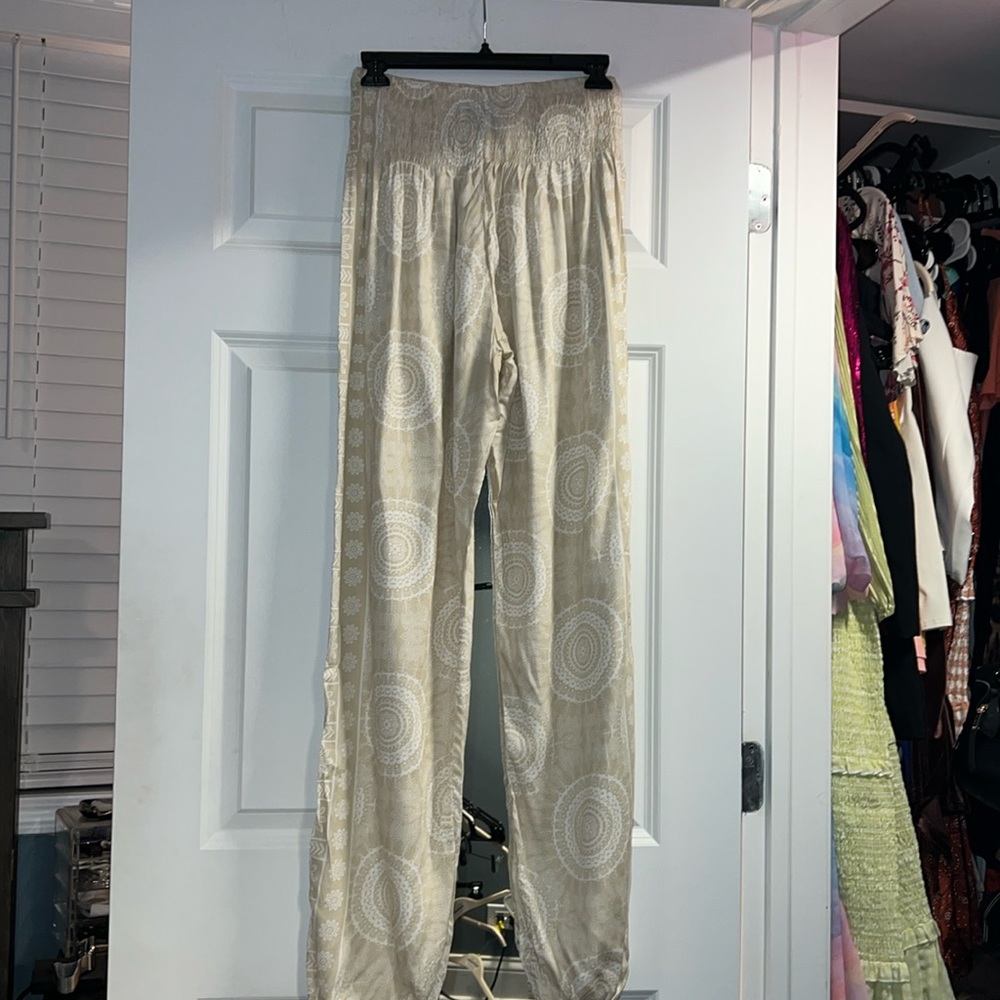 Lotus and Luna Yoga pants size small/medium thin material 100% rayon